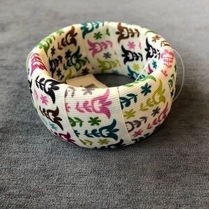 Dana Michelle Bangle Bracelet Large Ribbon Retro